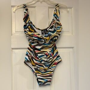 DKNY Multicolor Women Swim One Piece